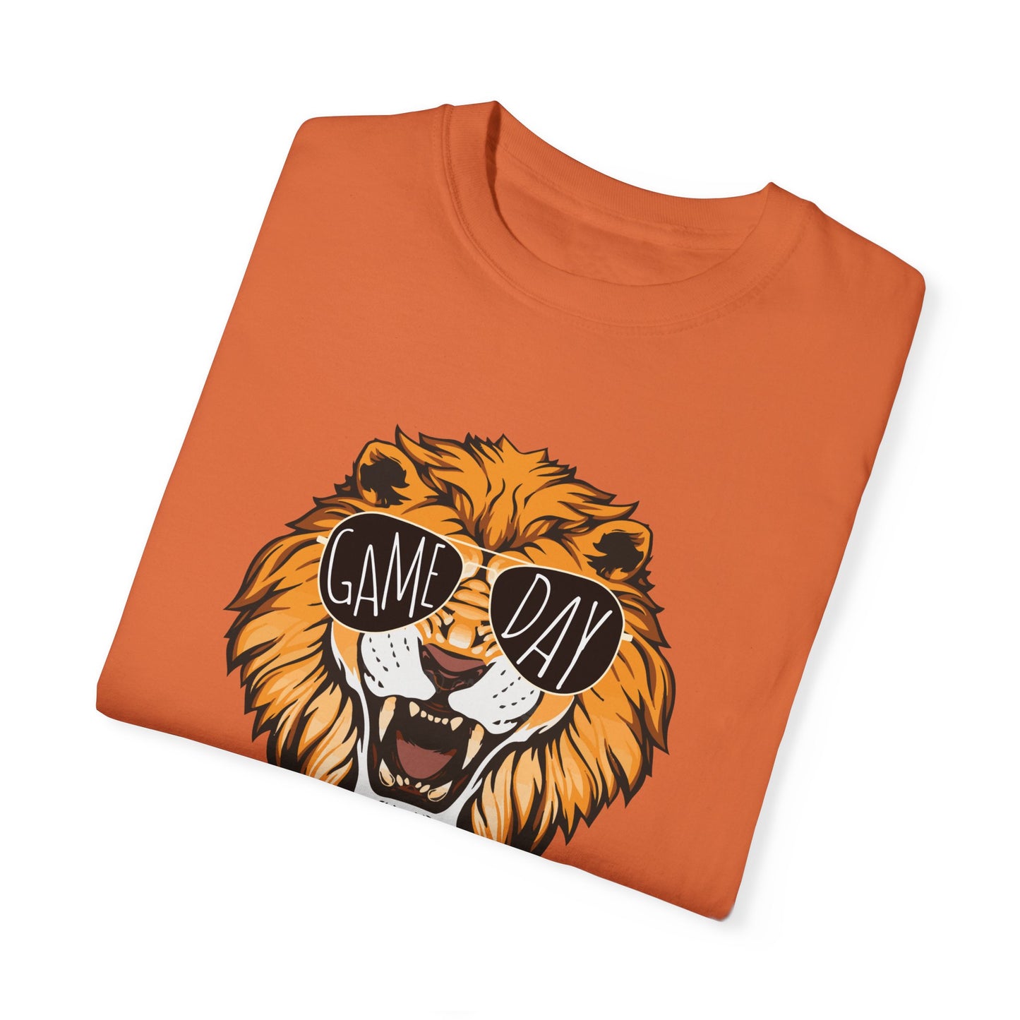 GAME DAY LIONS, Comfort Colors, School Spirit, Football, Baseball, High school Sports, Sunglasses, Unisex Design