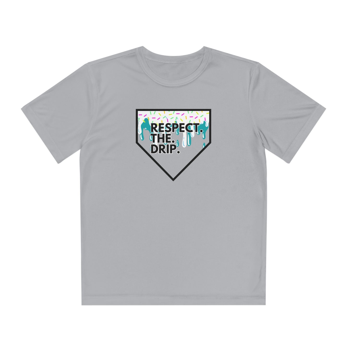 Respect the Drip Youth Dri Fit Shirt