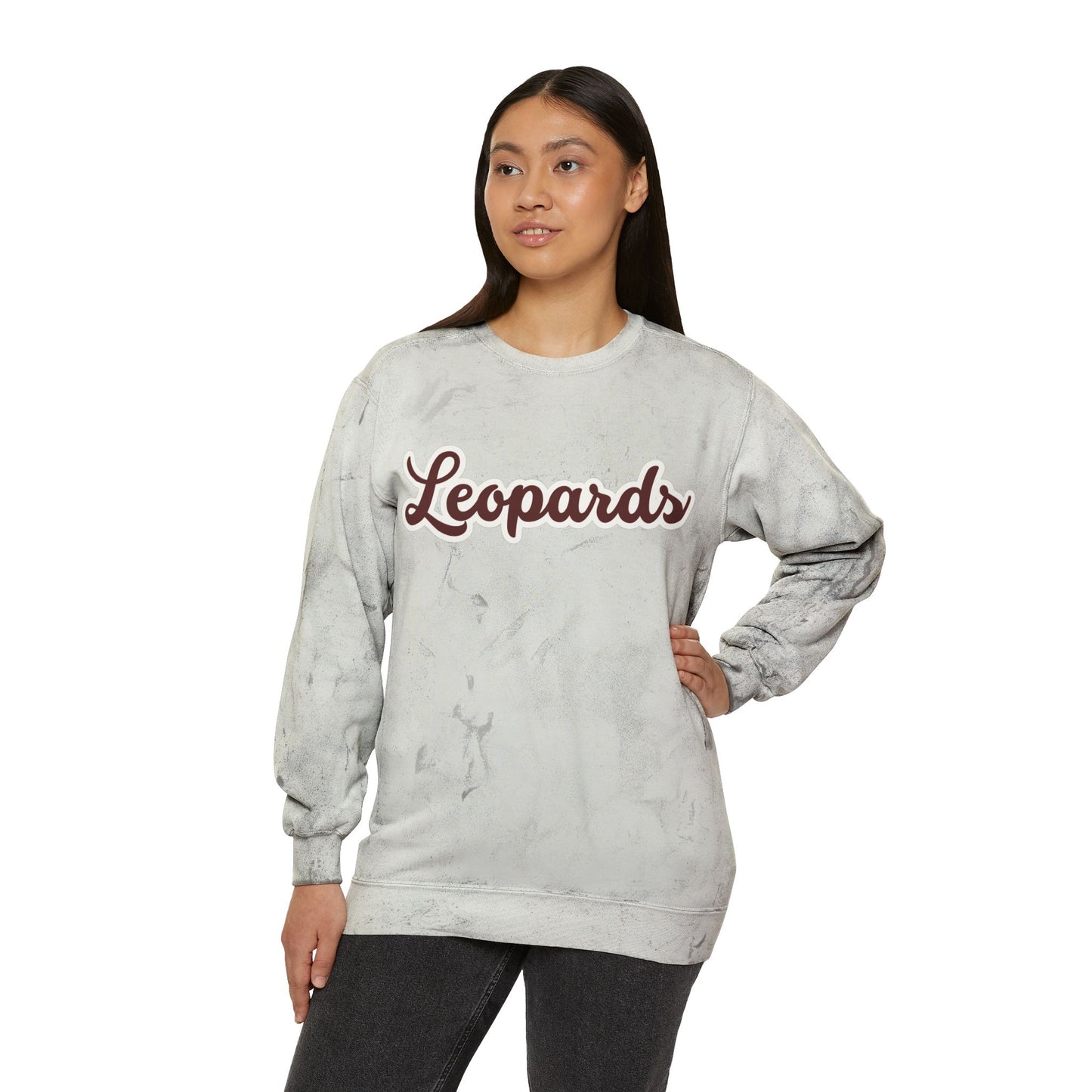 Leopards Adult Comfort Colors Crew