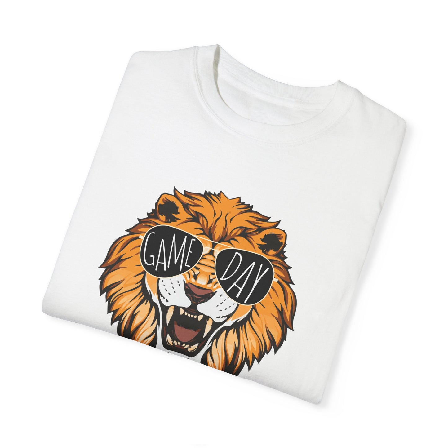 GAME DAY LIONS, Comfort Colors, School Spirit, Football, Baseball, High school Sports, Sunglasses, Unisex Design