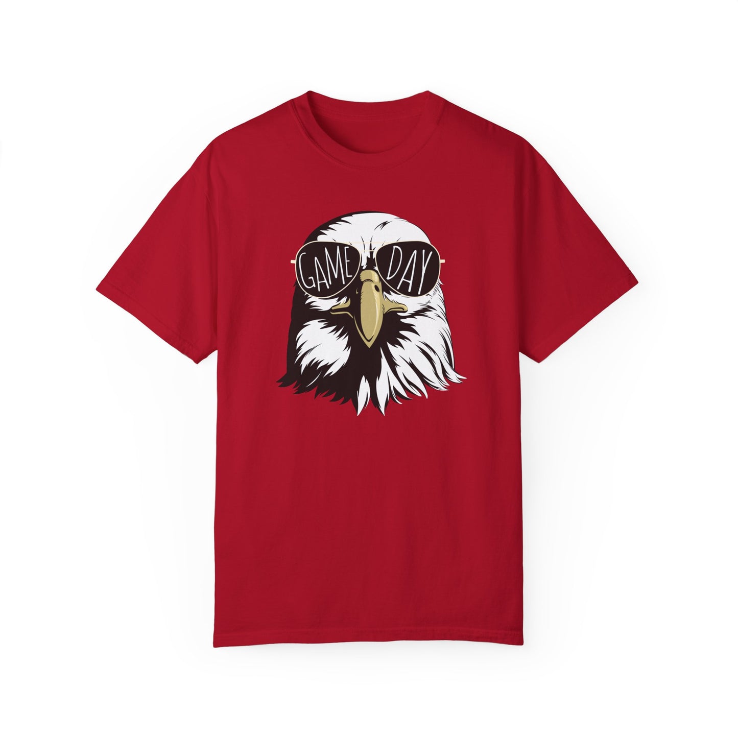 GAME DAY Hawk, Eagles, Falcon, Unisex Garment-Dyed T-shirt