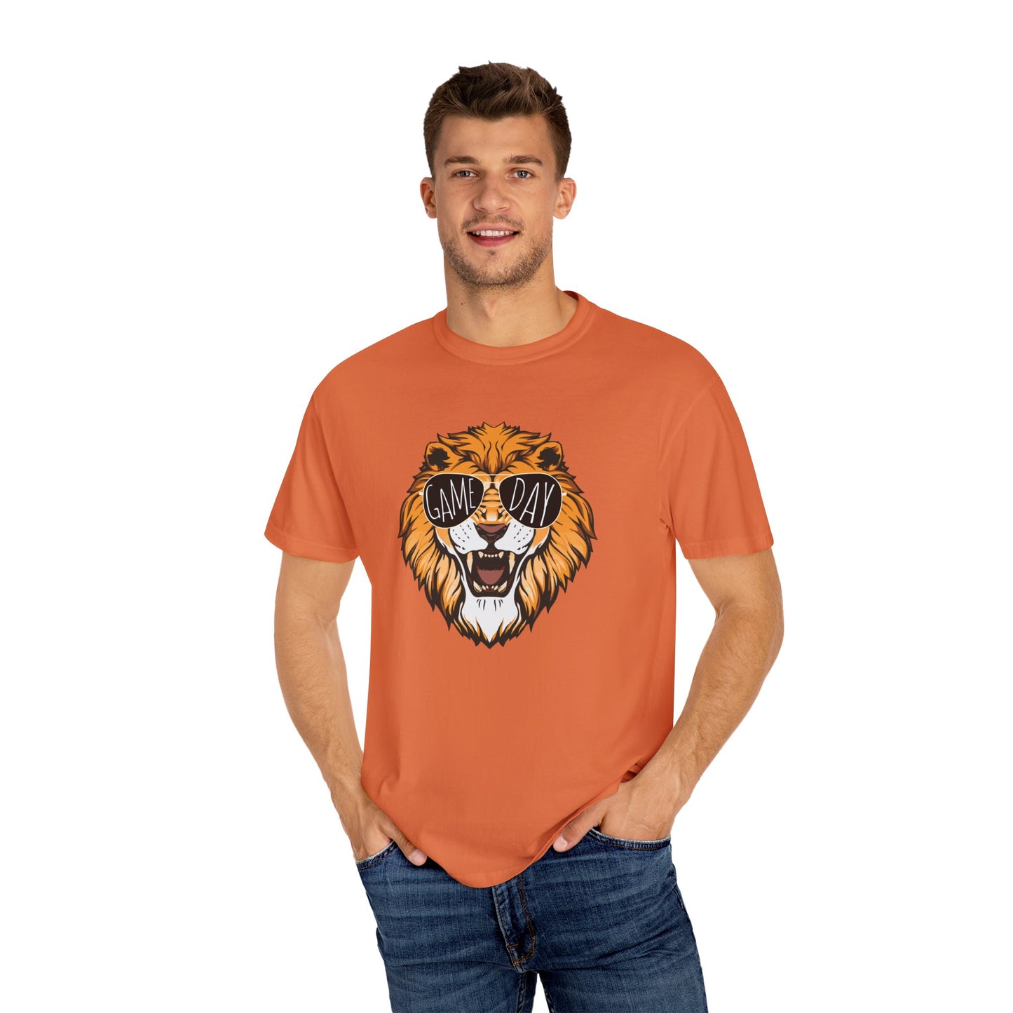 GAME DAY LIONS, Comfort Colors, School Spirit, Football, Baseball, High school Sports, Sunglasses, Unisex Design