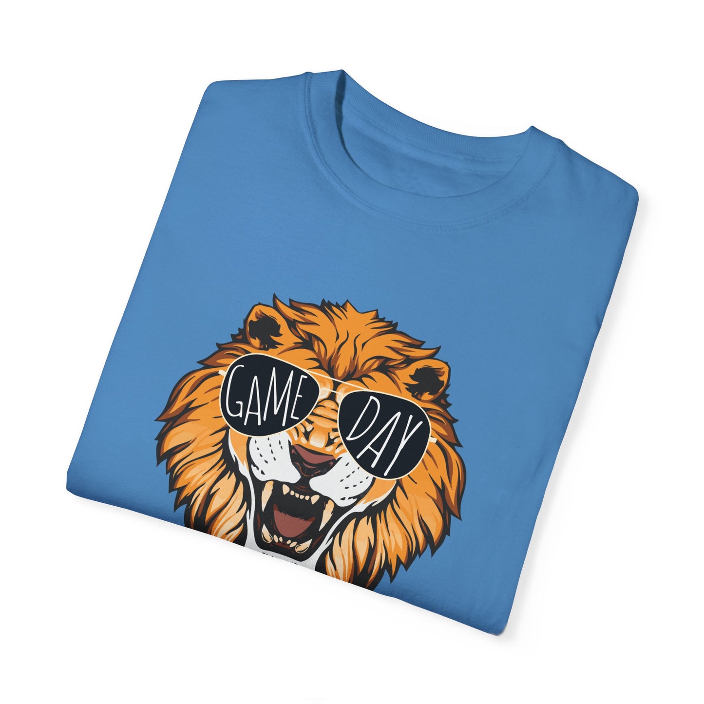 GAME DAY LIONS, Comfort Colors, School Spirit, Football, Baseball, High school Sports, Sunglasses, Unisex Design