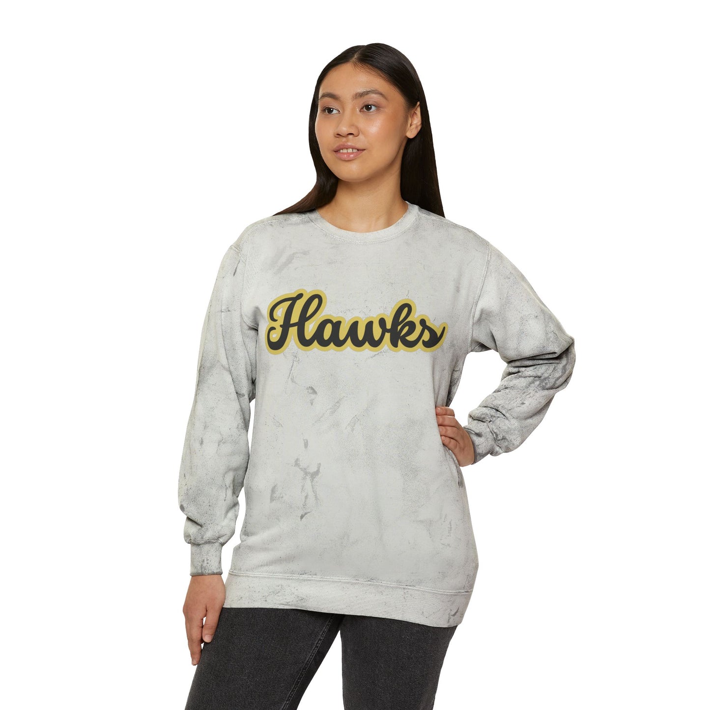 Hawks Adult Comfort Colors Crew