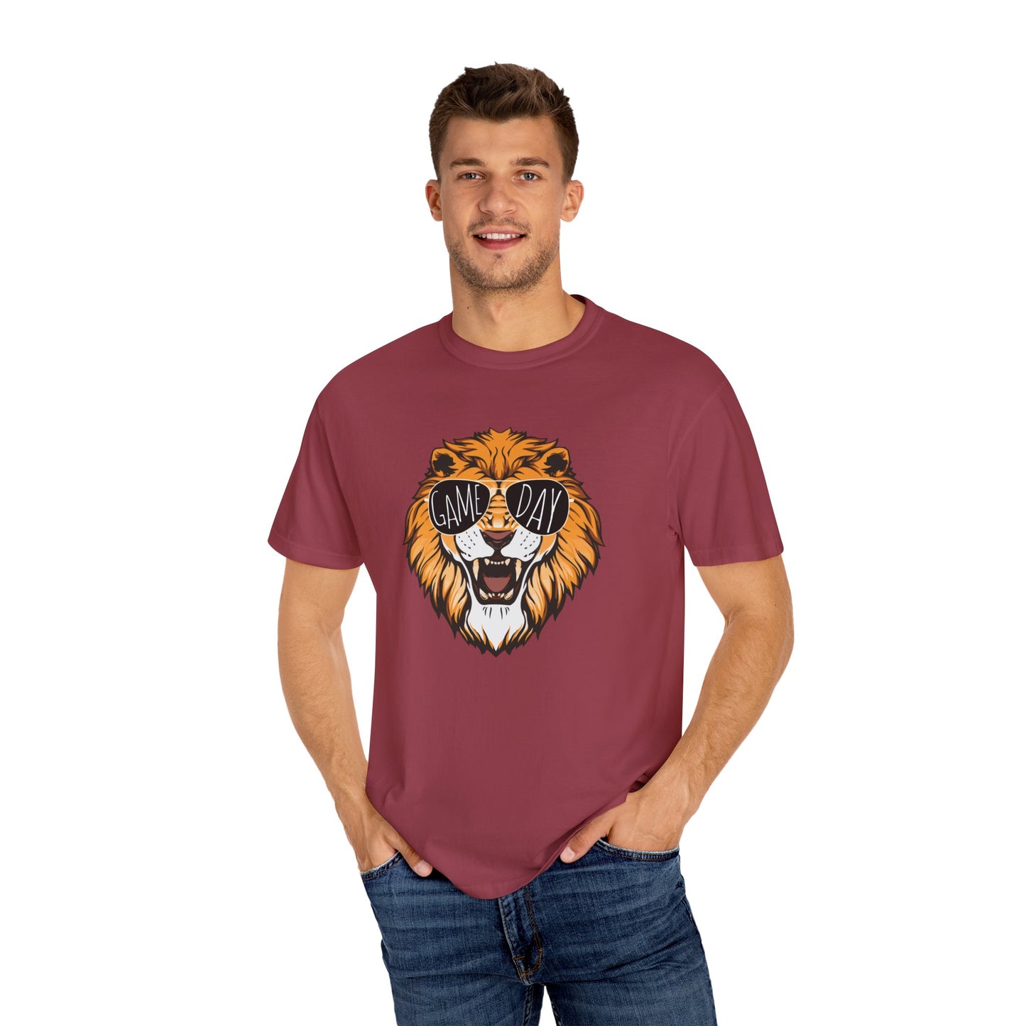 GAME DAY LIONS, Comfort Colors, School Spirit, Football, Baseball, High school Sports, Sunglasses, Unisex Design